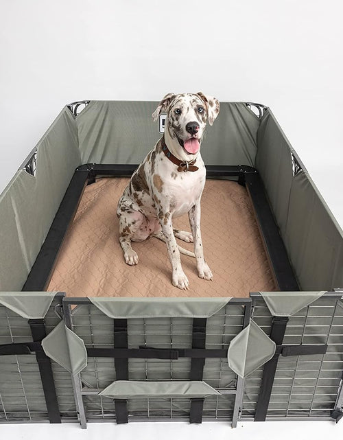 Load image into Gallery viewer, Pee Pads for Dogs - Dog &amp; Puppy Training Pads - Rounded Corners - Washable, Reusable - Laminated, Waterproof, Sanitary Potty Protector Dog Mat - Pet Essentials
