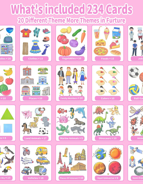 Load image into Gallery viewer, Talking Flash Cards Learning Toys for 1-6 Year Olds, Educational Interactive Flashcard Toy, Preschool Montessori Toys
