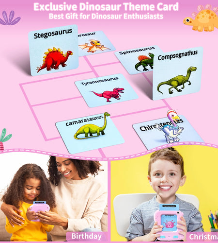 Talking Flash Cards Learning Toys for 1-6 Year Olds, Educational Interactive Flashcard Toy, Preschool Montessori Toys