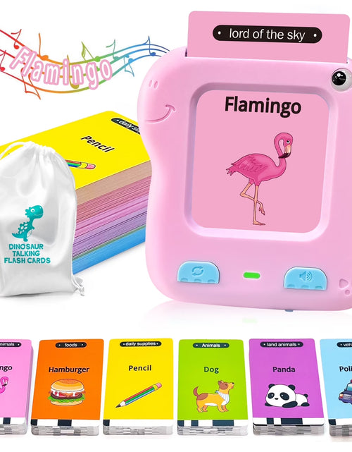 Load image into Gallery viewer, Talking Flash Cards Learning Toys for 1-6 Year Olds, Educational Interactive Flashcard Toy, Preschool Montessori Toys
