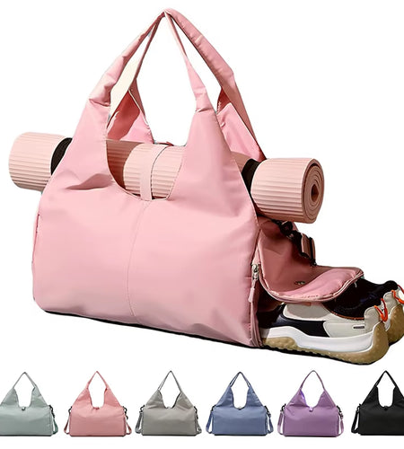 Yoga Mat Bag Gym Fitness Handbags for Women Men Training Sac De Sport Travel Gymtas Nylon Outdoor Sports Tas Sporttas