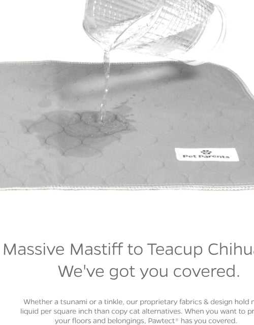 Load image into Gallery viewer, Pawtect Pads Washable Dog Pee Pads (2Pack) of Premium Pee Pads for Dogs, Waterproof Training Pads for Dogs &amp; Reusable Dog Pee Pads! Whelping Pads &amp; Modern Puppy Pads!
