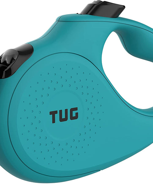Load image into Gallery viewer, Monochrome 360° Tangle-Free Retractable Dog Leash | 16 Ft Strong Nylon Tape (Small, Aqua)
